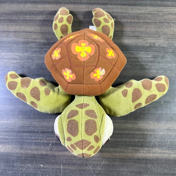 Walt Disney‎ World Crush Turtle Plush Finding Nemo Sea Turtle Stuffed Animal - Picture 1 of 5